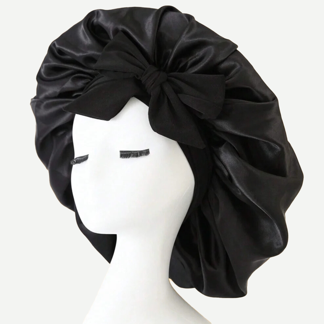 Bonnet de nuit en satin QUEEN