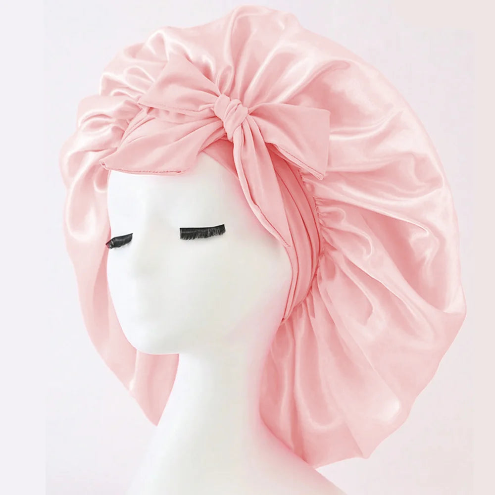 Bonnet de nuit en satin QUEEN