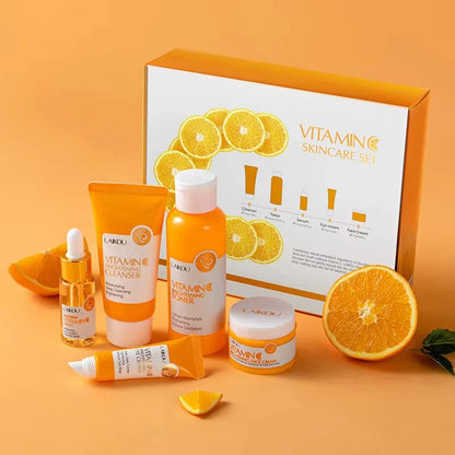 Coffret Soin Visage à la Vitamine C (5 pièces)